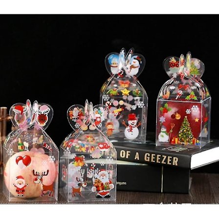 Godis Presentförpackning Julklapp Julafton Äpple Låda Plast @bugu