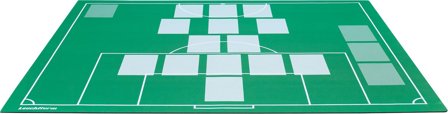 Playmat (spillemåtte/underlag) til fodbold samlekort - 1 spiller - Leuchtturm