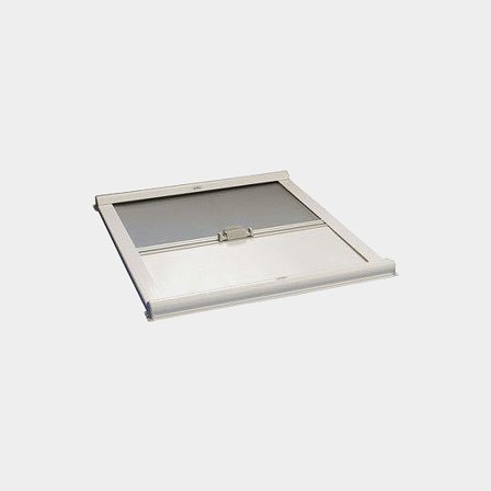 Tenda oscurante con zanzariera per barca (boccaporto), 500 x 500 mm, compatibile con Gebo Skylight Standard
