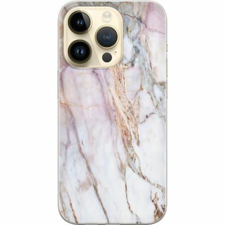 Apple Iphone 14 Pro Mjukt Skal - Marmor