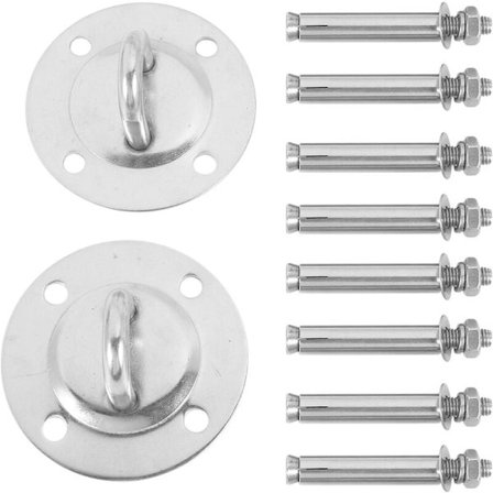 Kattokiinnityksen Amplirollit saranatuoleille, Love Swing, kattokruunut, hihnakouluttaja, hiekka, joogapakkaus (2 pakkausta)