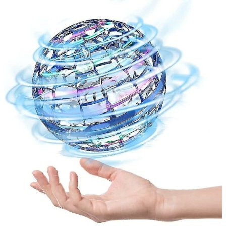 Hover Ball Mini Drone - Lentävä pallo Orb Bumerangi LED-valolla
