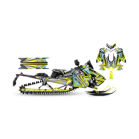 Tarrasarja SweTown Lime - Polaris Axys 800 Switchback XCR 2018-2020