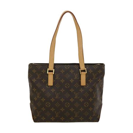 Louis Vuitton Vintage, Pre-owned Cabas Piano Monogram Tote Bag Bruin, Dames, Maat:ONE Size
