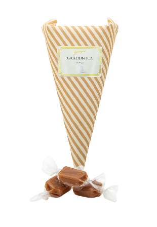 Sockerbageriet Kolor i strut Godis Beige 100G