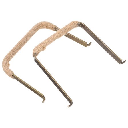 Retro Vattenkokare Handtag Fyrkantig Form Rostfritt Stål Tekanna Tillbehör För Tekanna Hemförbättring 2st