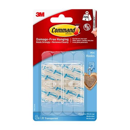 COMMAND MINIKROKER MED CLEAR STRIPS 17006CLR