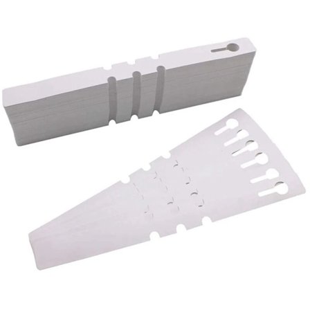 Muoviset kasvien nimilaput, rullautuvat nimilaput, säädettävät taimitarhan puutarhanimilaput, joissa on suuri kirjoitusalue