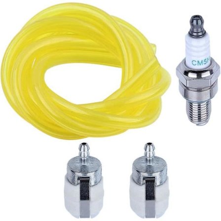 Drivstoffslanger/Tennpluggfilter-slangesett Kompatibelt med Honda GX22 GX25 GX31 GX35 Rototiller Tau-buskryddere