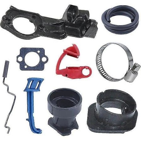 Insugningsklämma Kit Kompatibelt Husqvarna 340 345 350 Motorsåg 537251302 Grenrörsspak