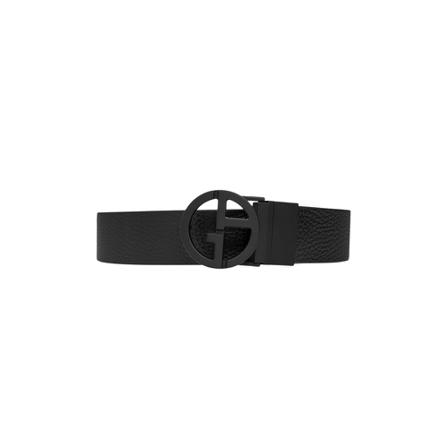 Giorgio Armani, Reversible belt Zwart, Heren, Maat:ONE Size
