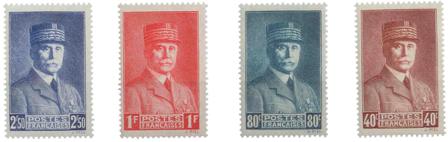 Frankrig - YT 470-473 - Postfrisk