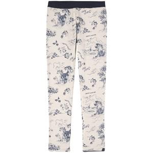 Kids - IKKS Navy Toile de Jouy Reversible Leggings 3 years - Bottoms - 3 years - Navy - Mädchen