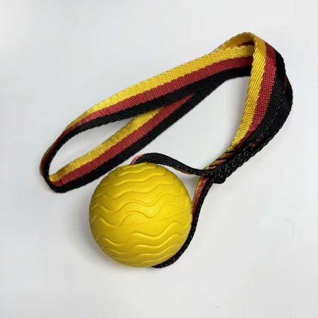Ultimativ holdbar EVA hundetyggebold med reb