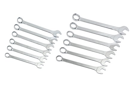 Ironside 112114 Blokknøkkelsett 20-32 mm, 12 deler, Håndverktøy