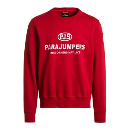 Parajumpers, Red Sweatshirt Rood, Heren, Maat:XL