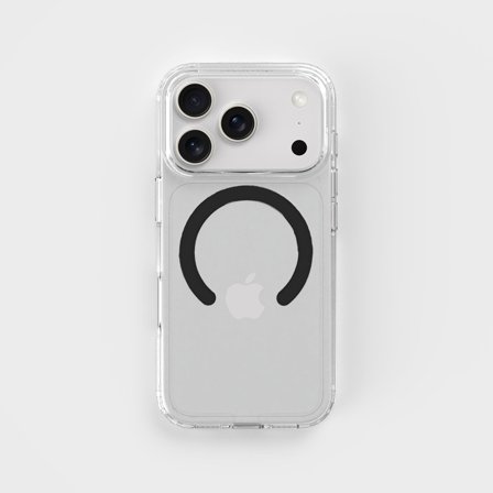 Circular Clear Phone Case with MagSafe Bundle | Get Cable for Free, iPhone 17 Pro Max