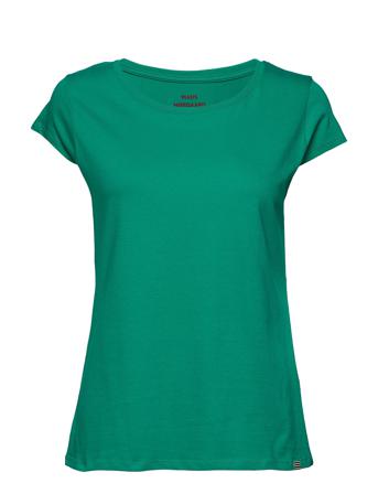 Organic Favorite Teasy Tee T-shirts & Tops Short-sleeved Grønn Mads Nørgaard