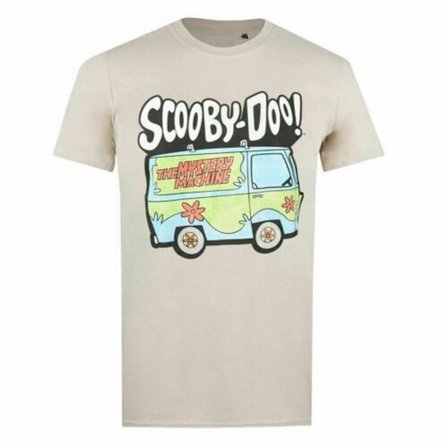 Scooby Doo Herrarnas The Mystery Machine T-shirt XL Sand/Vit/Gul