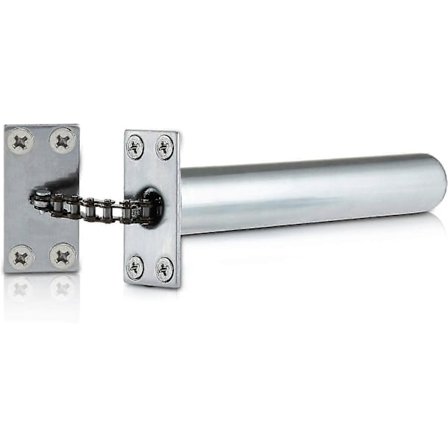 Satin Krom Skjult Dørlukker, Soft Close, Automatisk Indvendig Dørlukker til Indvendige Døre