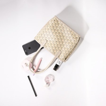 Mini tote bag dobbeltsidig mor-og-barn handleveske mini skulderveske dameveske liten