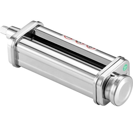 Pastamaskin - DUOKU - KitchenAid Mixer - Rostfritt Stål - 8 Tjockleksinställningar - 231x71x53mm