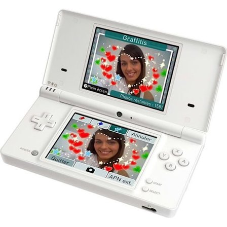 NINTENDO DSi VIT KONSOL / NINT SPELKONSOL