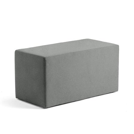 Seating block CASUAL, 1000x500 mm, fabric CURA, anthracite