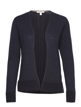 Sweaters Cardigan Stickad Tröja Cardigan Navy Esprit Casual