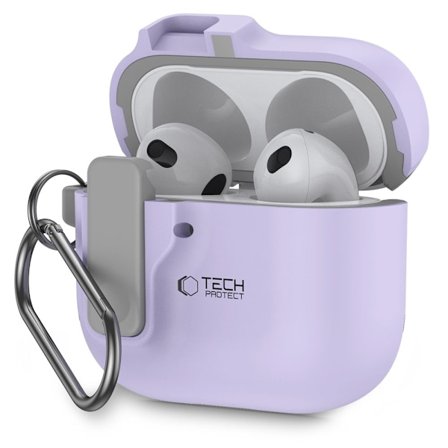 Tech-Protect AirPods 4 Skal Slim Hook Lavender