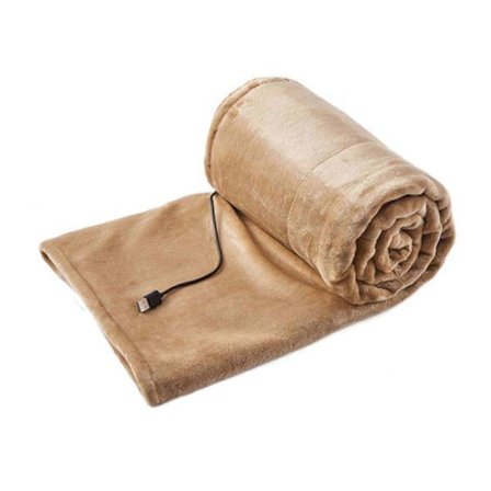 Elektrisk värmefilt med överhettningsskydd, tvättad, 3 temperaturinställningar Rosa 180 X 80cm gul 180 X 80cm