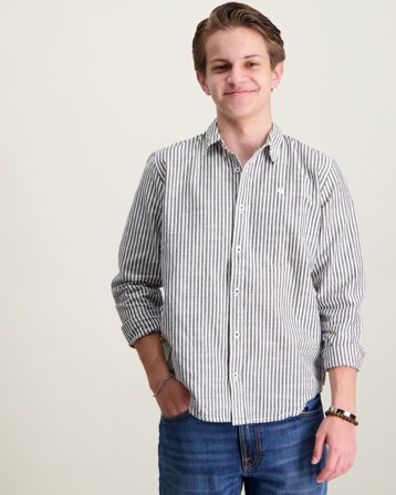 Garcia boys shirt ls Grå Skjortor Kille - Kids Brand Store