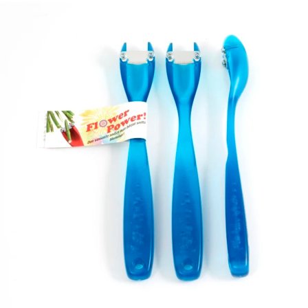 Blomkniv Flower Power Blå