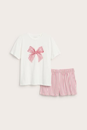 Kappahl | Pyjamasetti | Vaaleanpunainen