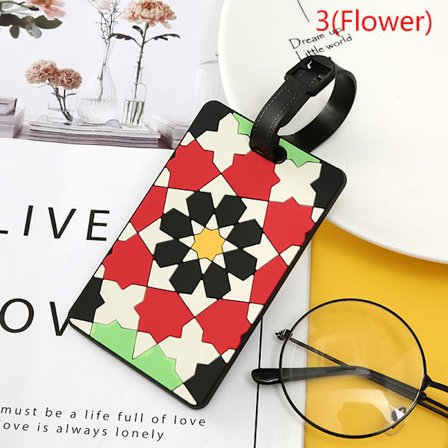 Koffertmønster Bagasjemerker ID Tag Bagasjeetikett Adresse Trav