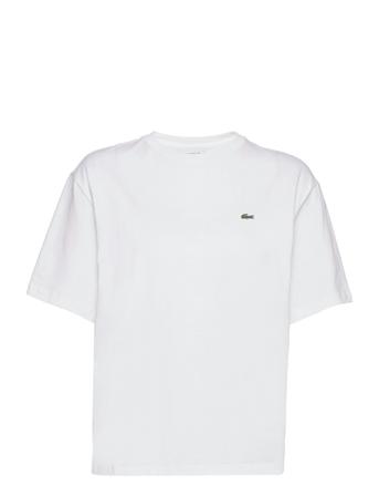 Tee-Shirt&Turtle Ne T-shirts & Tops Short-sleeved Hvit Lacoste