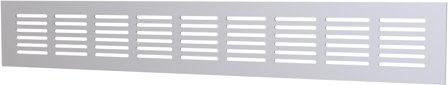 Flexit 101311 Överströmningsgaller 400 x 60 mm Aluminium, Ventilation