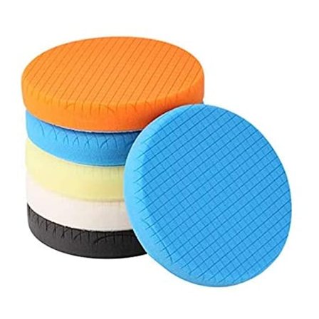 Poleringssvamp, 5 stycken 150 mm/6 tum Poleringssvamp Bilpolering