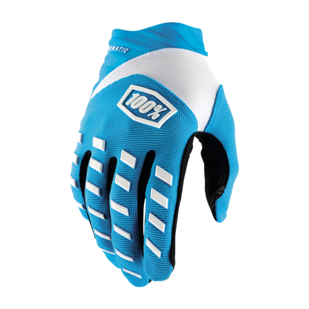 100% Airmatic MX Gloves Blue M