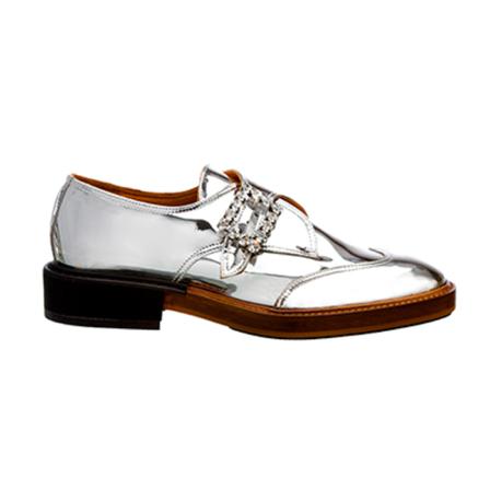 Ras, 5733 Mirror shoes Szary, Kobieta, Rozmiar: 41 EU