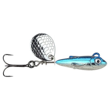 Spro Larva Micro Tailspin Chrome Blue 6g 3,5cm