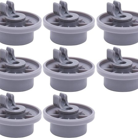 8 hjul till Siemens Bosch Beko Neff diskmaskin universalhjul nedre korg