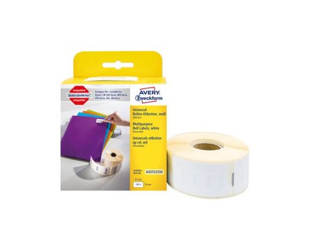 AVERY Etikett på rulle 19x51mm 500/fp - Lyreco - Emballage och lagerutrustning - Etiketter och godsmärkning - Specialetiketter