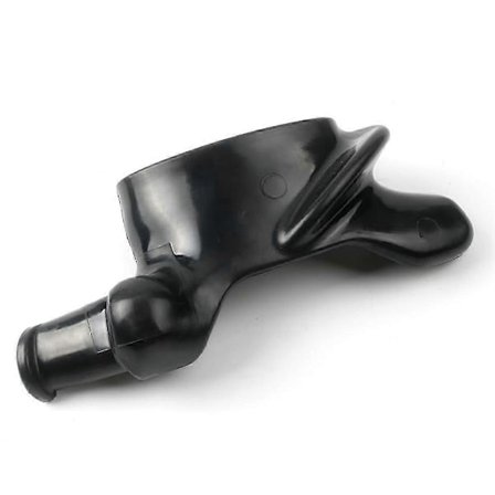 Vingeformet Sort Plast Duckhead. Monterings-/Afmonteringshoved Delnummer 4-120129B. Egnet til Corghi, Hunter TCX, Dækskiftere