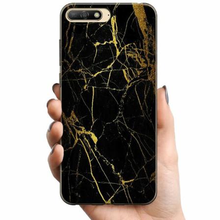 Huawei Y6 (2018) Tpu Mobilskal Marmor