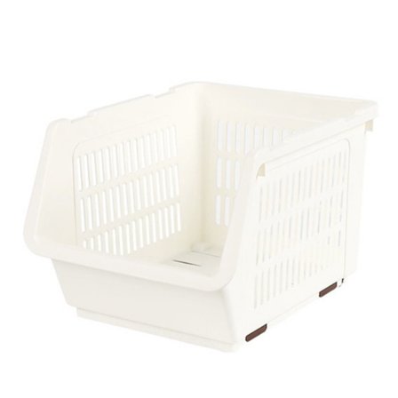 Frukt Oppbevaringskurv Kjøkken Stablekurv HVIT