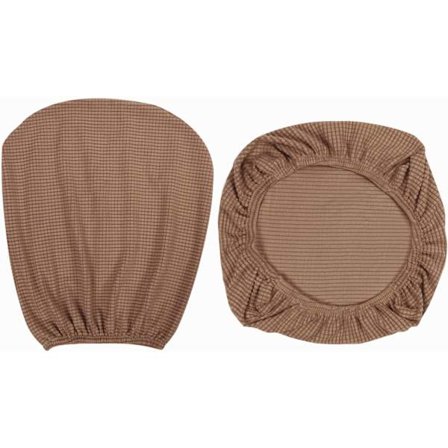 1 sett med myke, elastiske spandex-stoltrekk for kontorstoler, Di