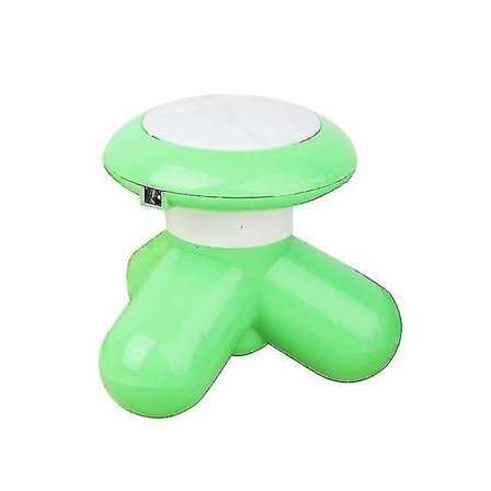 God Sund Mini Elektrisk Massager 3-benet Massageknap Til Kroppen Fod Bræt Ryg Nakke USB Opladning