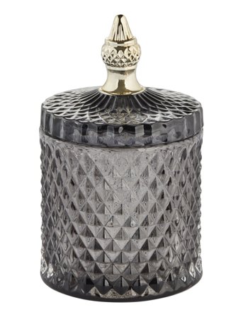 Lene Bjerre Miya Krukke, Mørk Grå H17.5 Cm. - Grey - 10.5X10.5X17.5CM