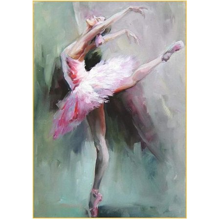30x40cm 5D Diamantmålning efter nummer Kit för vuxna Balettflicka